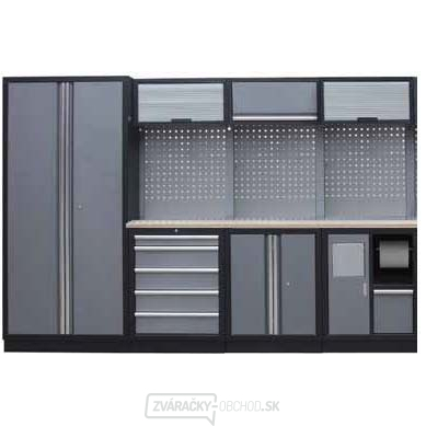 Zostava dielenského nábytku Procarosa PROFI M-II Pracovná doska: drevená, Hmotnosť: 263 kg