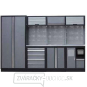 Zostava dielenského nábytku Procarosa PROFI M-II Pracovná doska: nerezová, Hmotnosť: 275 kg Zostava dielenského nábytku Procarosa PROFI M-II Pracovná doska: nerezová, Hmotnosť: 275 kg gallery main image