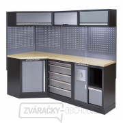 Rohová zostava dielenského nábytku Procarosa PROFI XS-VIII Pracovná doska: drevená, Hmotnosť: 224 kg Rohová zostava dielenského nábytku Procarosa PROFI XS-VIII Pracovná doska: drevená, Hmotnosť: 224 kg gallery main image