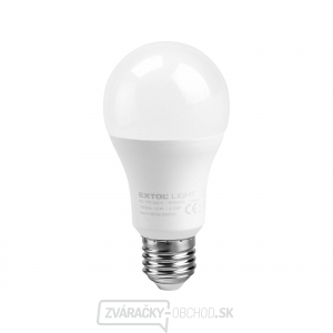 žiarovka LED klasická, 9W, 800lm, E27, teplá biela žiarovka LED klasická, 9W, 800lm, E27, teplá biela gallery main image
