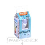 žiarovka LED mini, 5W, 410lm, E14, teplá biela Náhľad