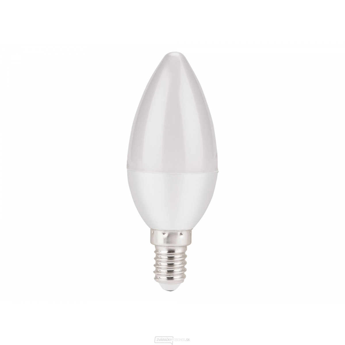žiarovka LED sviečka, 5W, 410lm, E14, teplá biela