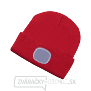 čiapka s čelovkou 4x45lm, USB nabíjanie, červená, univerzálna veľkosť čiapka s čelovkou 4x45lm, USB nabíjanie, červená, univerzálna veľkosť náhled