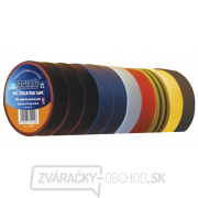Páska izolačná PVC 19/20m farebný mix EMOS 10ks Páska izolačná PVC 19/20m farebný mix EMOS 10ks gallery main image
