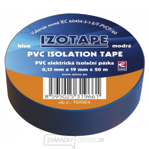 Páska izolačná PVC 19/20m modrá EMOS
