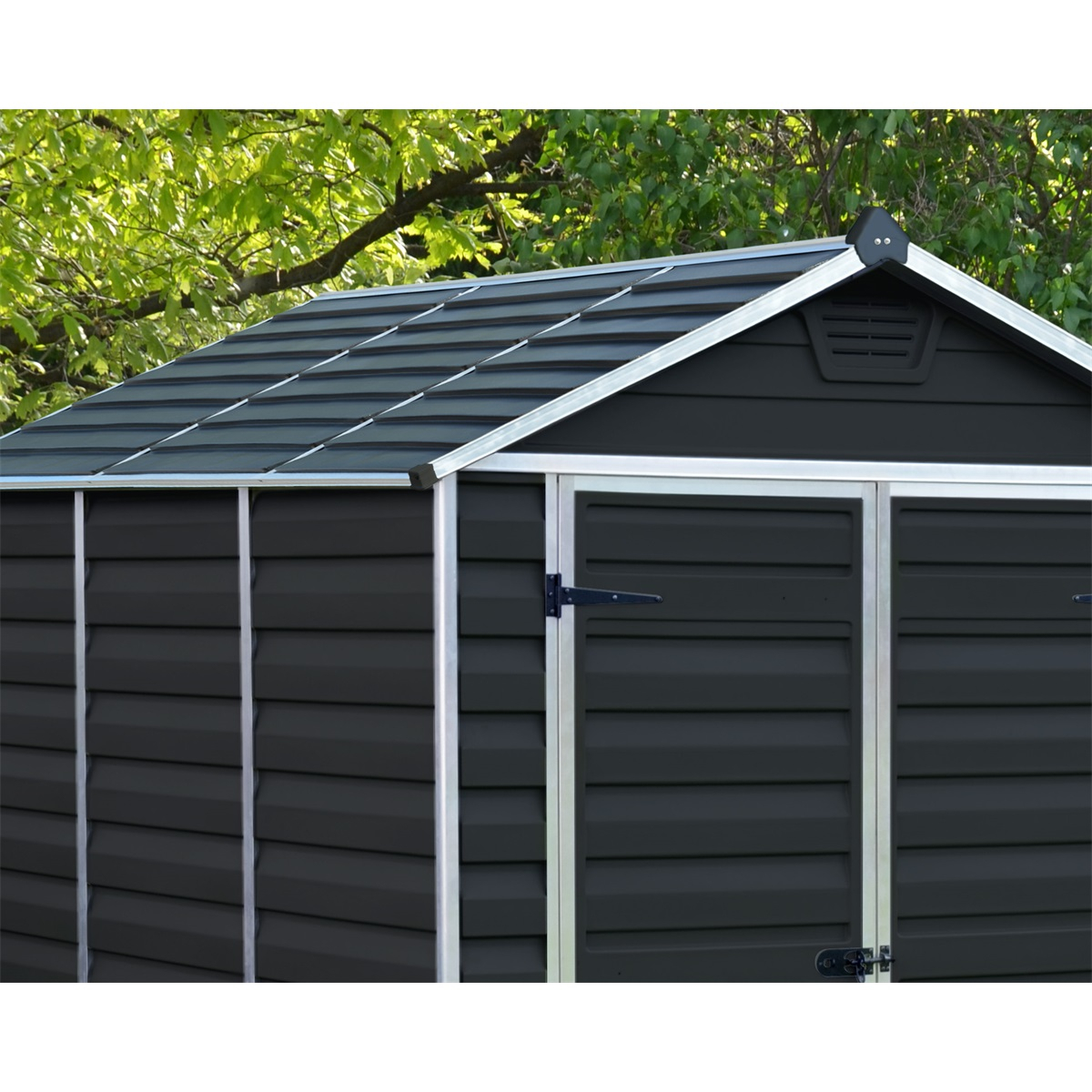 Palram Skylight 6x8 antracit záhradný domček Náhľad