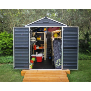 Palram Skylight 6x8 antracit záhradný domček náhled