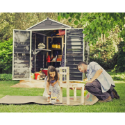 Palram Skylight 6x8 antracit záhradný domček náhled