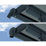 Palram Capri 4200 antracit 3 x 4,25 hliníková (montovaná) pergola náhled