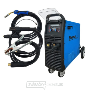 Sherman Synergická invertorová zváračka DIGIMIG 300 Pulse + horák MIG 25/4m, káble Sherman Synergická invertorová zváračka DIGIMIG 300 Pulse + horák MIG 25/4m, káble gallery main image