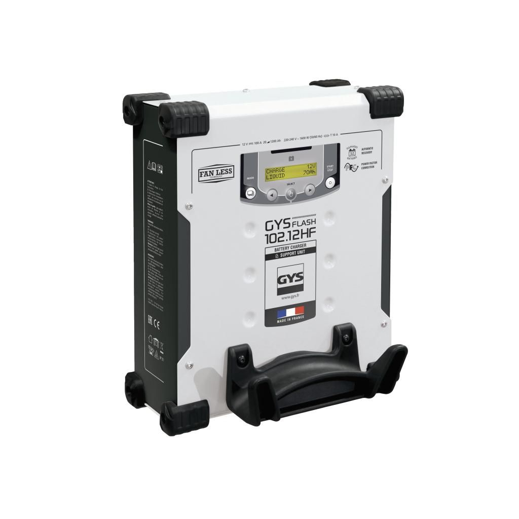 Multifunkčná nabíjačka autobatérií GYS GYSFLASH 102.12 HF (5 m káblov)