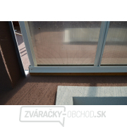 Hliníková pergola Lanitplast WALL 33 biela + bronz PC náhled