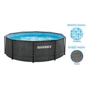 Bazén Florida 3,05x0,91 m RATAN bez príslušenstva Náhľad