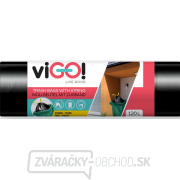 ViGO! Vrecia odpadkové LDPE zaťahovacie 120l/10 ks 70x110cm - čierne gallery main image