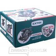 Píla kotúčová aku SHARE20V, 165mm, BRUSHLESS, 20V Li-ion, 2000mAh Píla kotúčová aku SHARE20V, 165mm, BRUSHLESS, 20V Li-ion, 2000mAh náhled