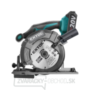 Píla kotúčová aku SHARE20V, 165mm, BRUSHLESS, 20V Li-ion, 2000mAh náhled