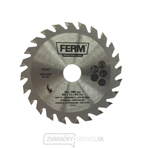 CSA1047 - Pílový kotúč 24z (TCT) pre CSM1043 CSA1047 - Pílový kotúč 24z (TCT) pre CSM1043 gallery main image