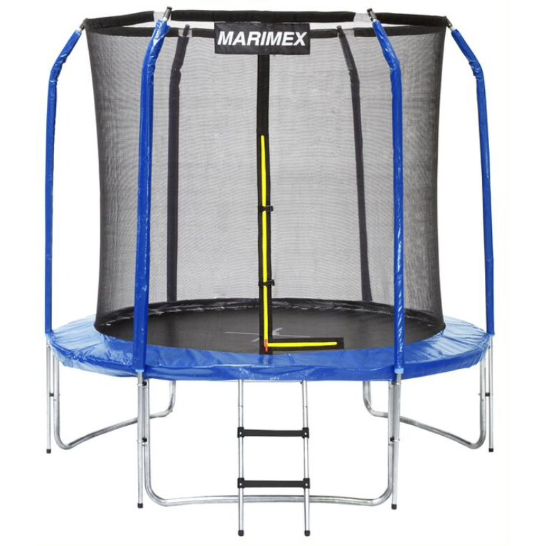 Trampolína Marimex 244 cm + ochranná sieť + schodíky ZADARMO