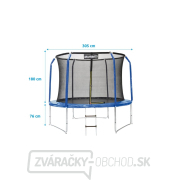 Trampolína Marimex 305 cm + vnútorná ochranná sieť + schodíky ZDARMA Trampolína Marimex 305 cm + vnútorná ochranná sieť + schodíky ZDARMA náhled