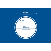 Plocha skákacie - trampolína Marimex 427 cm Náhľad