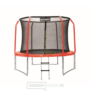 Sada krytu pružín a rukávov na trampolínu 244 cm - červená gallery main image