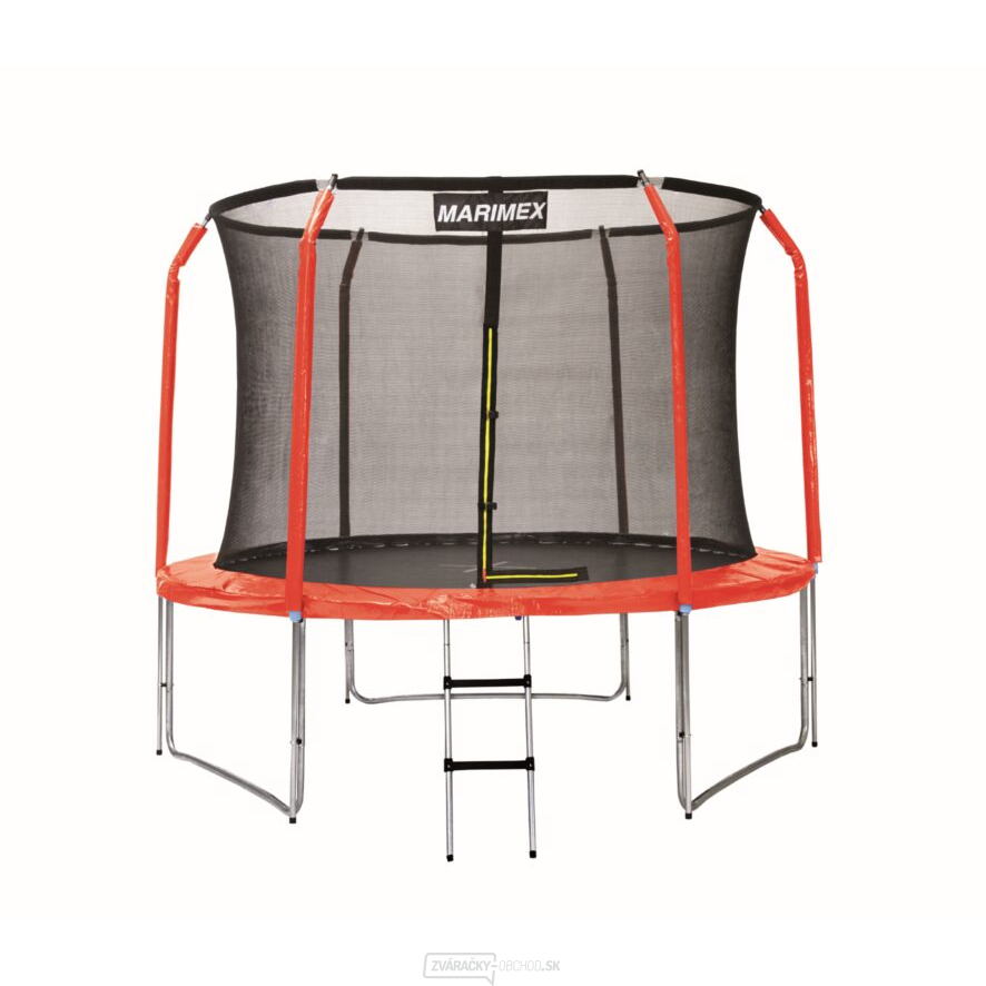 Sada krytu pružín a rukávov na trampolínu 305 cm - červená