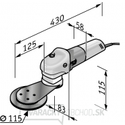 Flex Brúska s plochou hlavou a výkonom 800 W náhled