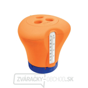 Plavák na chlór s teplomerom - oranžová Plavák na chlór s teplomerom - oranžová gallery main image