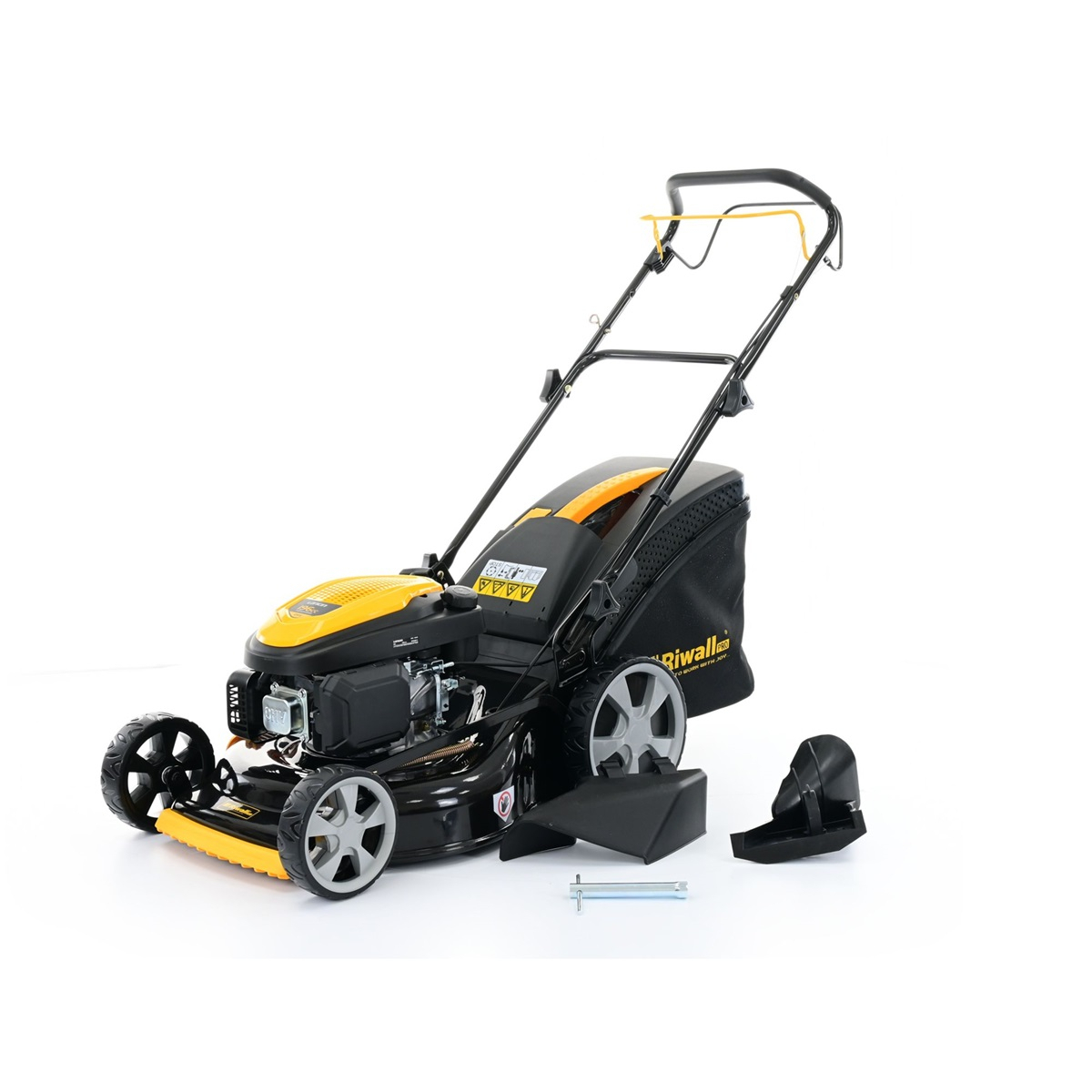 Benzínová kosačka na trávu Riwall PRO RPM 5155 PRO 4v1 s pojazdom Náhľad