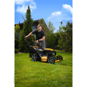 Benzínová kosačka na trávu Riwall PRO RPM 5155 PRO 4v1 s pojazdom náhled