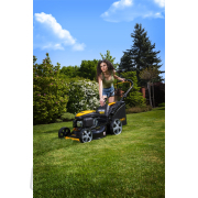 Benzínová kosačka na trávu Riwall PRO RPM 5155 PRO 4v1 s pojazdom náhled