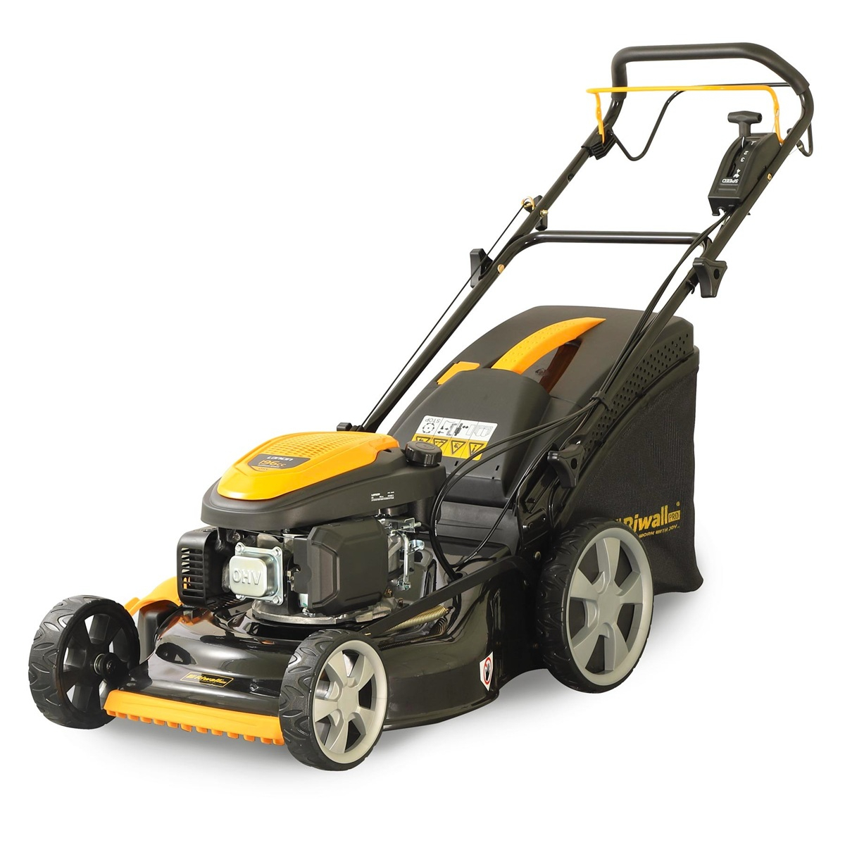 Benzínová kosačka na trávu Riwall PRO RPM 5155 V PRO 4v1 s variabilným pojazdom Náhľad