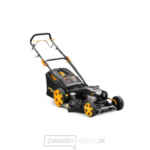 Riwall PRE RPM 5339 B multifunkčná trávna kosačka 4 v 1 s benzínovým motorom a pojazdom Riwall PRE RPM 5339 B multifunkčná trávna kosačka 4 v 1 s benzínovým motorom a pojazdom