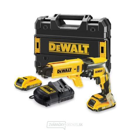 Aku skrutkovač do sádrokartónu, DeWALT DCF620P2K