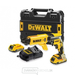 Aku skrutkovač do sádrokartónu, DeWALT DCF620P2K