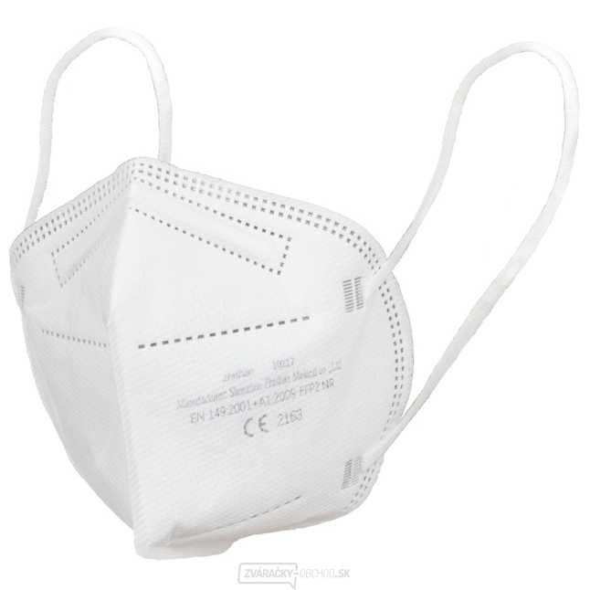 Respirátor FFP2 skladaný, bez výdech.ventilku