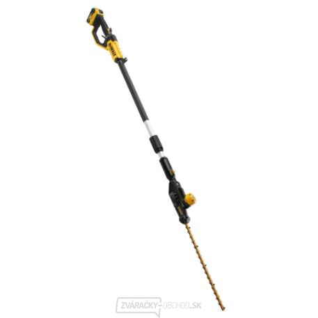 DeWALT Bezuhlíkový aku plotostrih s dlhou rukoväťou, DCMPH566P1