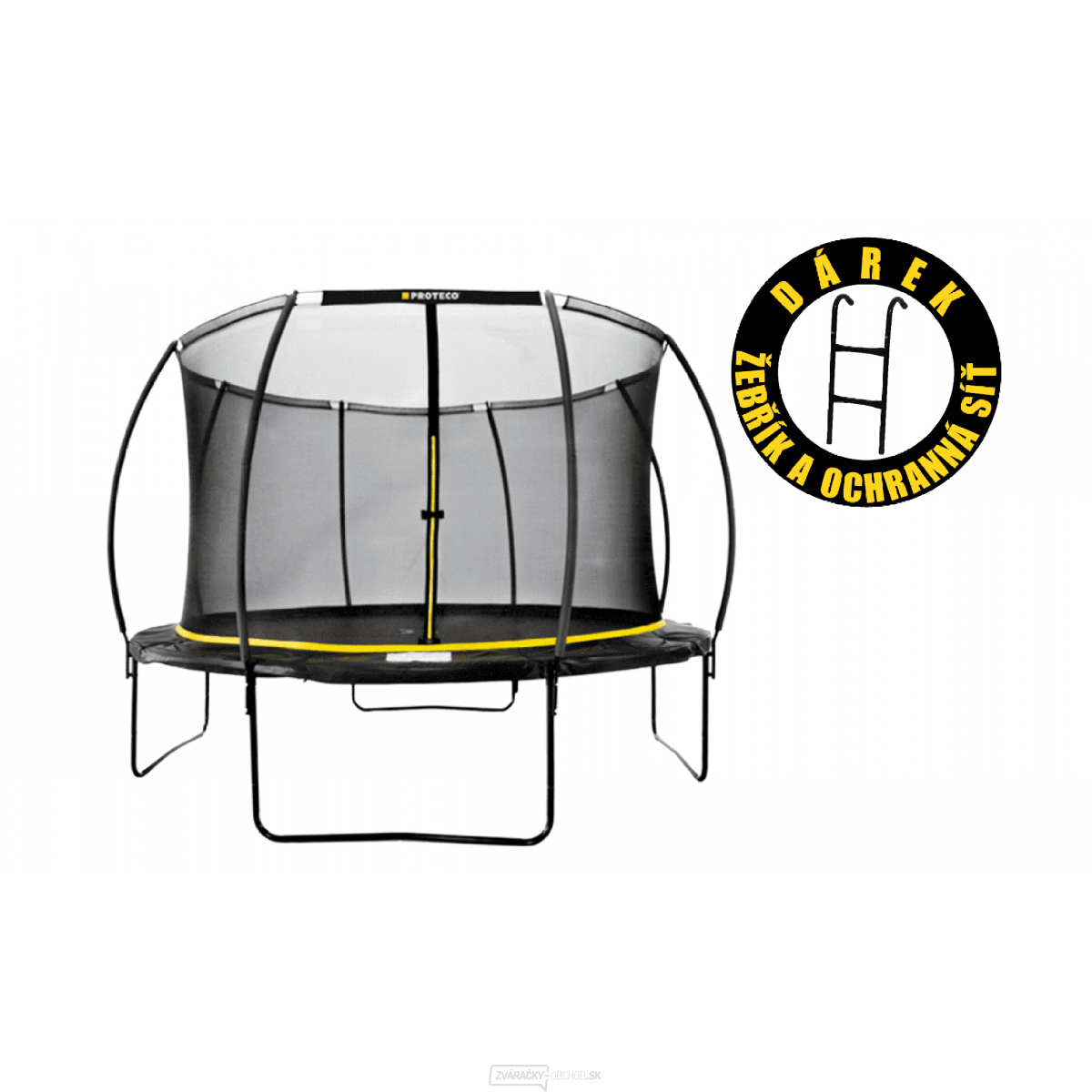 TRAMPOLÍNA 3,05 M PREMIUM + vrátane tašky na papuče a rebríka ZADARMO gallery main image