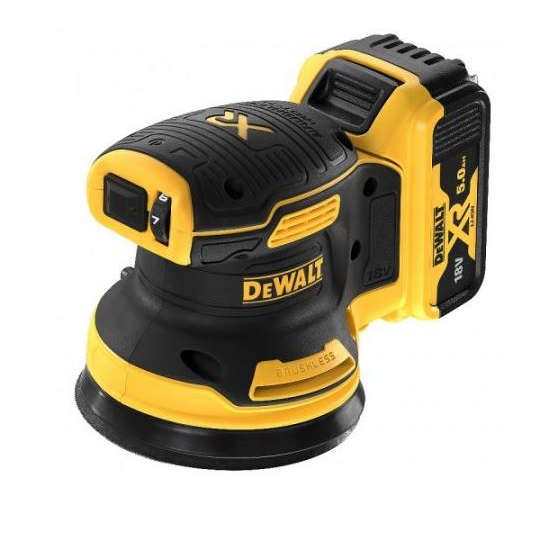 Aku excentrická brúska DeWALT DCW210P2 125mm