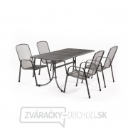 MWH Bani 4+ zostava nábytku z ťahokovu (4x stoličky Savoy Basic, 1x stôl Universal 145) Náhľad