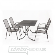MWH Bani 4+ zostava nábytku z ťahokovu (4x stoličky Savoy Basic, 1x stôl Universal 145) gallery main image
