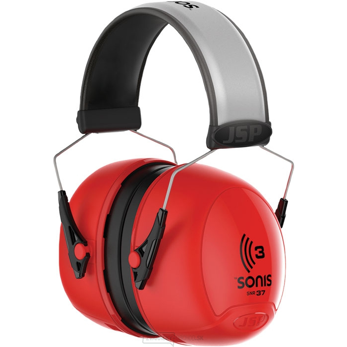 JSP SONIS 3 slúchadlá - červené JSP SONIS 3 slúchadlá - červené gallery main image