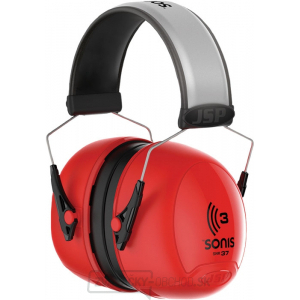 JSP SONIS 3 slúchadlá - červené JSP SONIS 3 slúchadlá - červené gallery main image