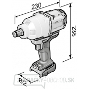 Flex Aku-rázový uťahovák 18,0 V, IW 3/4