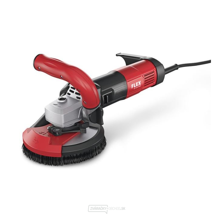 Flex Kompaktná sanačné brúska pre bezprašné práce až do rohov, 125 mm, LD 16-8 125 R, Kit Turbo-Jet II