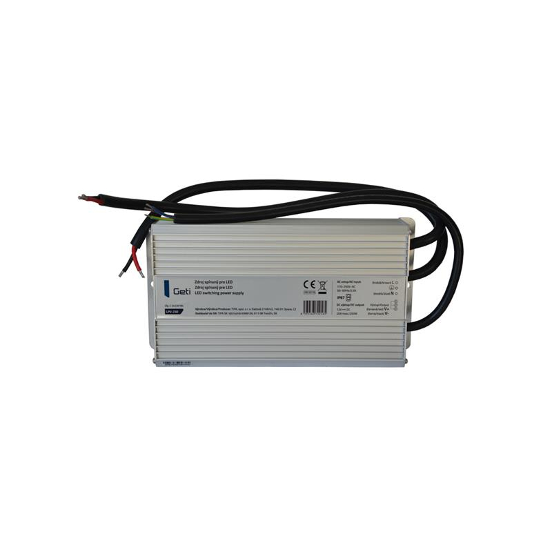 TIPA Zdroj spínaný pre LED 12V/250W Geti LPV-250 04220184
