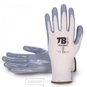 Univerzálny máčané pracovné rukavice TB 700G TOUCH - vel.8