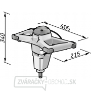 Flex 1-rýchlostný miešadlo s reguláciou v spínači 1010 W, MXE 1000 + WR2 120 Náhľad