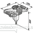 Aku miešadlo Flex MXE 18.0-EC/5.0 Set + WR2 120 18,0 V 2-rýchlostný s 3-stupňovým prepínačom otáčok Náhľad