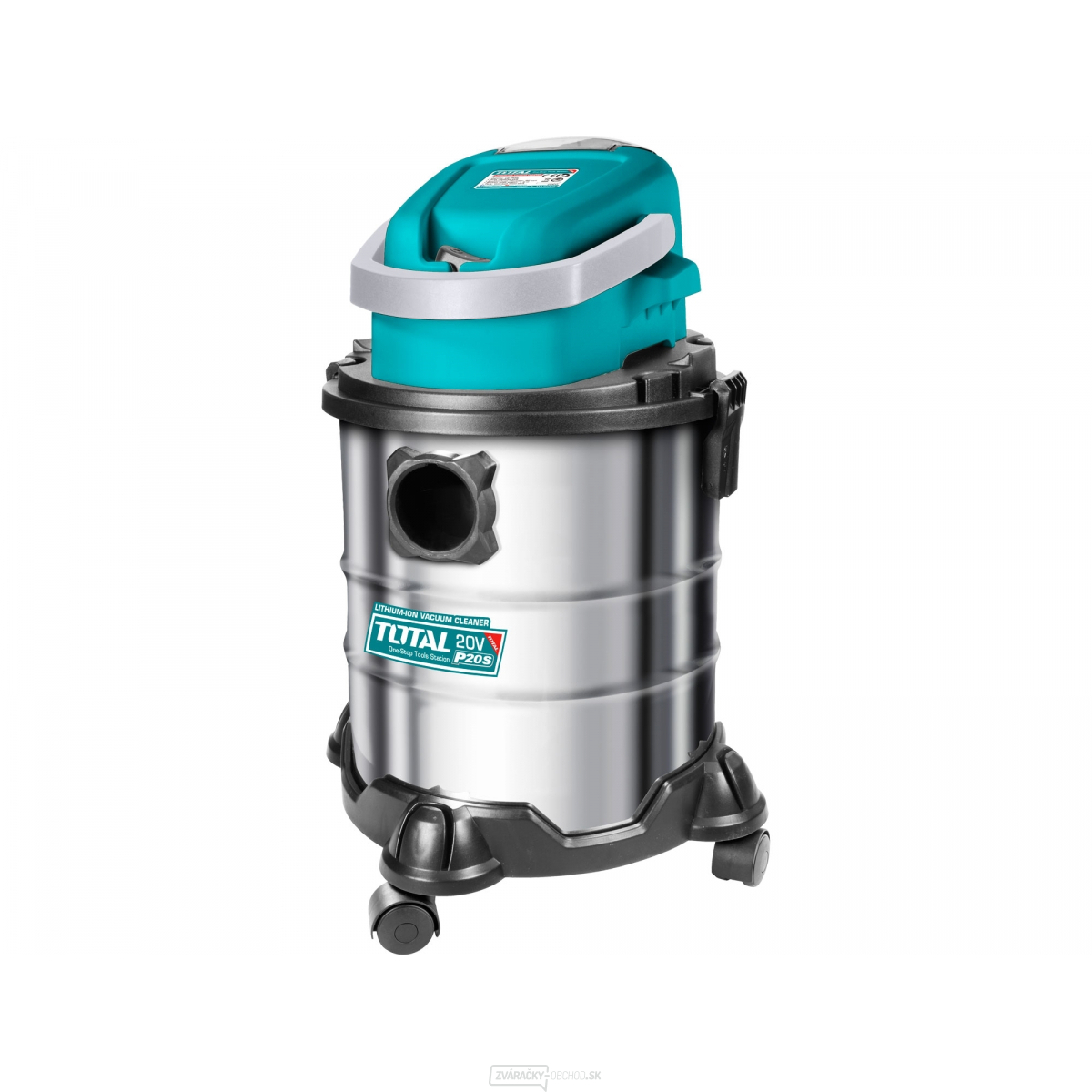 Priemyselný vysávač, 20V Li-ion, 2000mAh